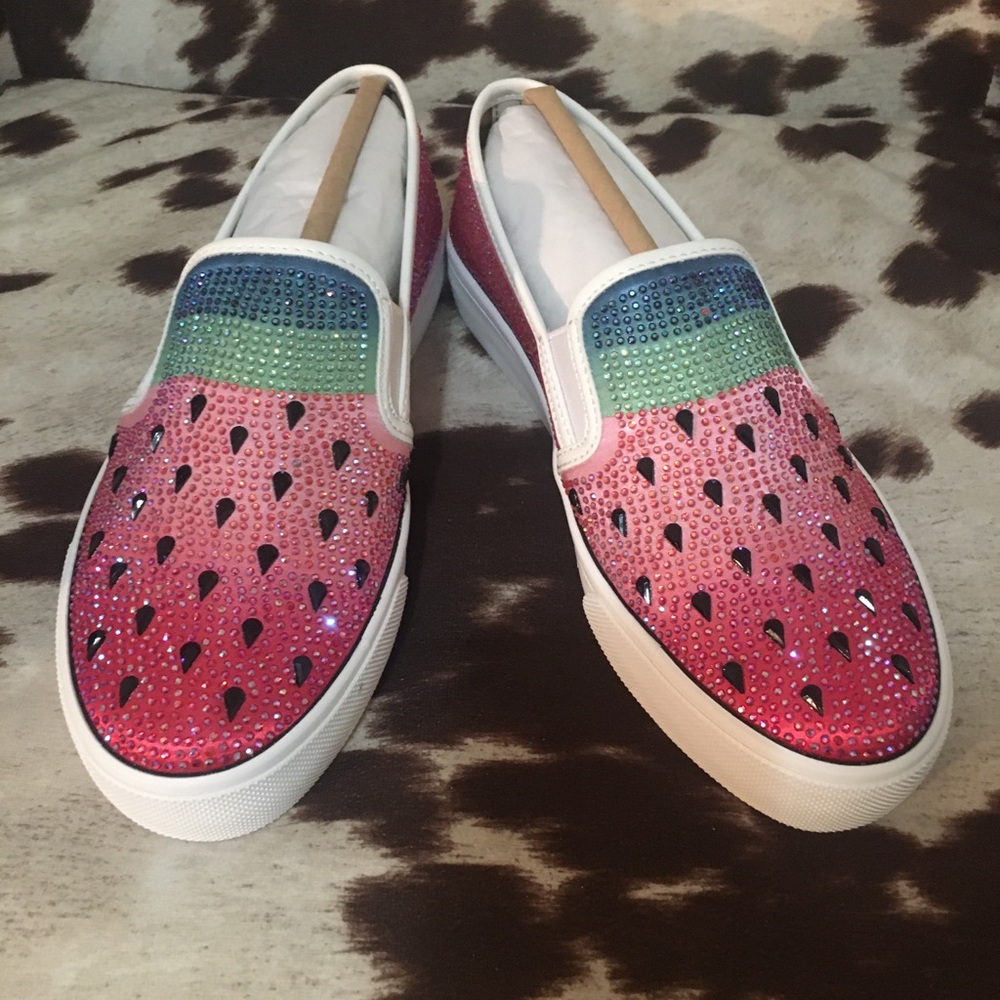 Watermelon Slip on Sneakers